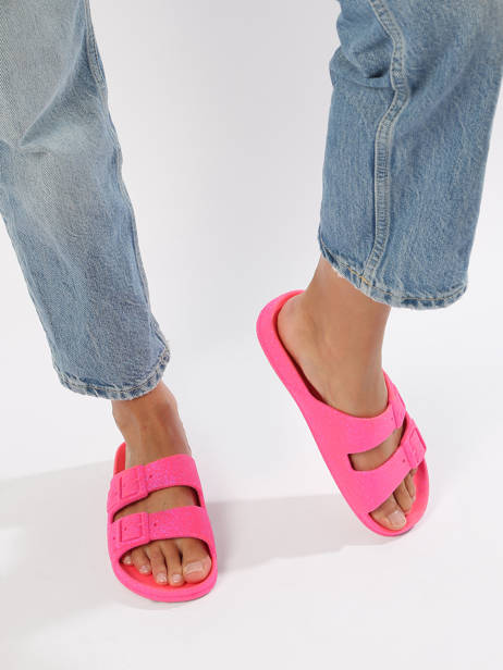 Claquettes Neon Cacatoes Rose women NEON vue secondaire 2