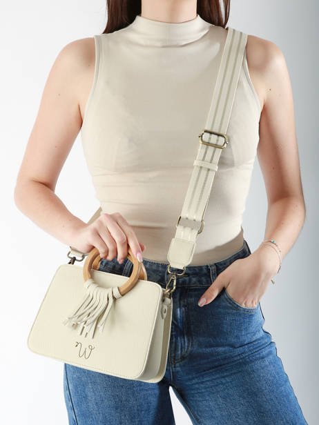 Sac Bandoulière S Camomille Woomen Beige camomille WCAO1S vue secondaire 1