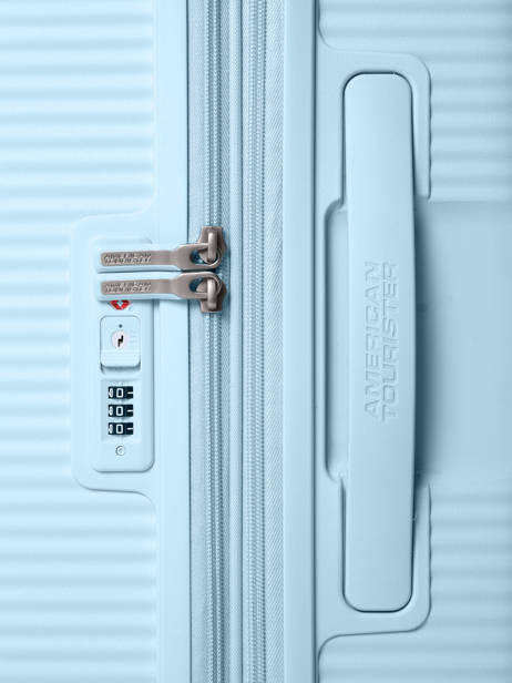 Valise Rigide M Soundbox American tourister Bleu soundbox 32G003 vue secondaire 1