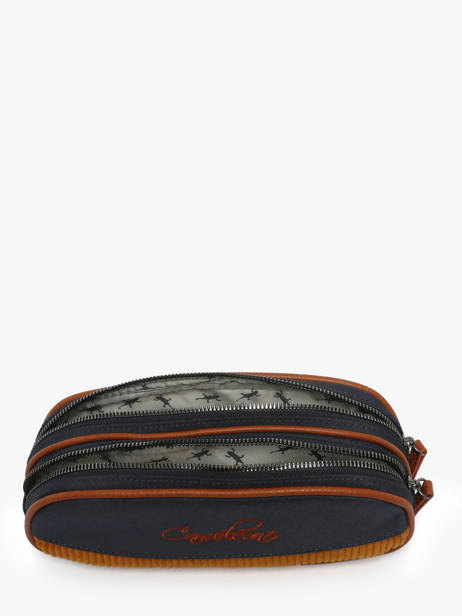 Trousse Enfant 2 Compartiments Cameleon Bleu vintage urban VIB-TROU vue secondaire 1