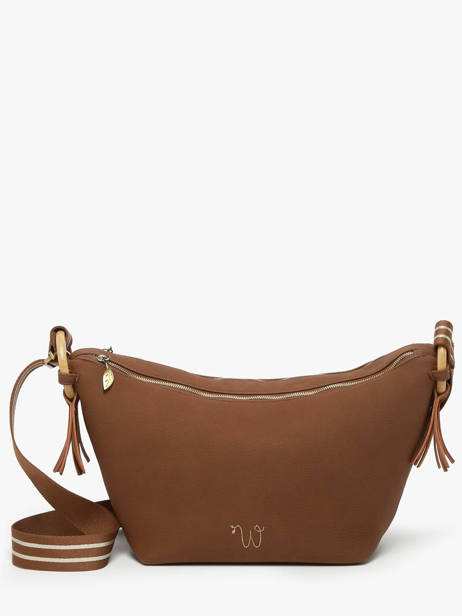 Sac Bandoulière Camomille Woomen Marron camomille WCAO03