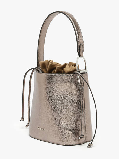 Sac Bandoulière Jolly Cuir Etrier Marron jolly EJOL146M vue secondaire 3