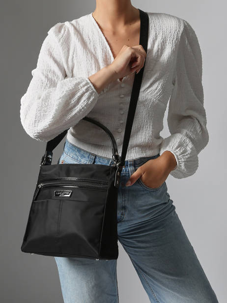 Sac Bandoulière Basic Vernis Lancaster Rose basic vernis 514-60 vue secondaire 1