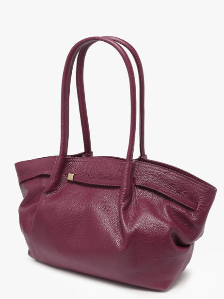 Sac Porté épaule Caviar Cuir Milano Rouge caviar CA25062 vue secondaire 2
