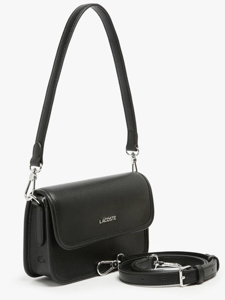 Sac Porté épaule City Lacoste Noir city NF5147EG vue secondaire 2