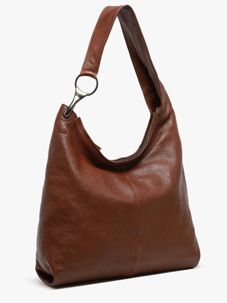 Sac Porté épaule Leather Cuir Biba Marron leather JAP1L vue secondaire 2