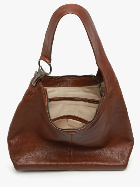 Sac Porté épaule Leather Cuir Biba Marron leather JAP1L vue secondaire 3