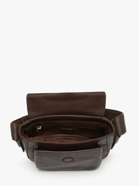 Sac Bandoulière Heritage Cuir Biba Marron heritage BLT1L vue secondaire 2