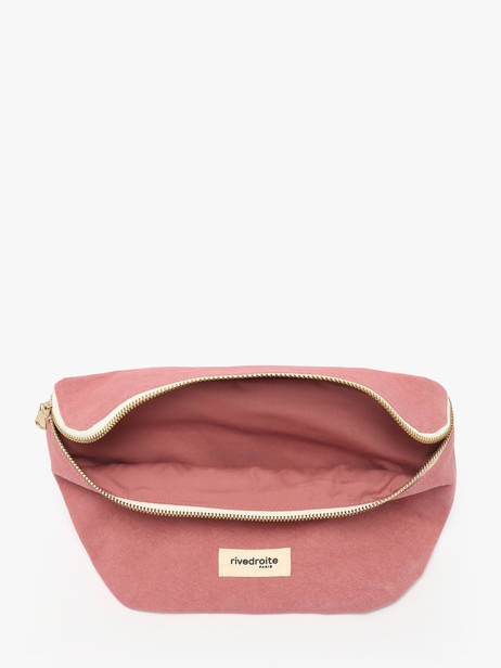 Le Sac Banane Custine Coton Recyclé Rivedroite Bleu timeless CUSTITIM vue secondaire 3