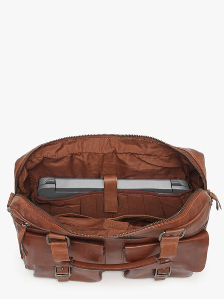Porte Documents (main) Basilic pepper Beige traveler BTRA08 vue secondaire 2