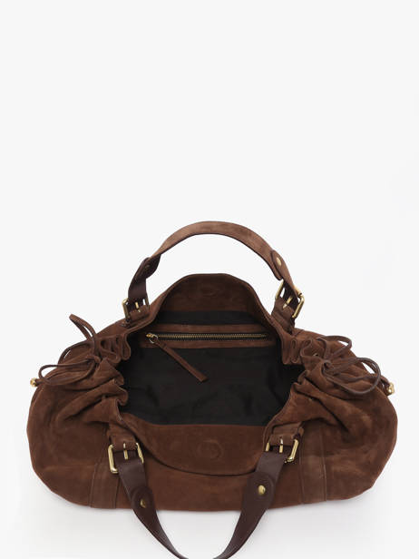 Sac Porté épaule Folk Cuir Gerard darel Marron folk DCS01407 vue secondaire 2