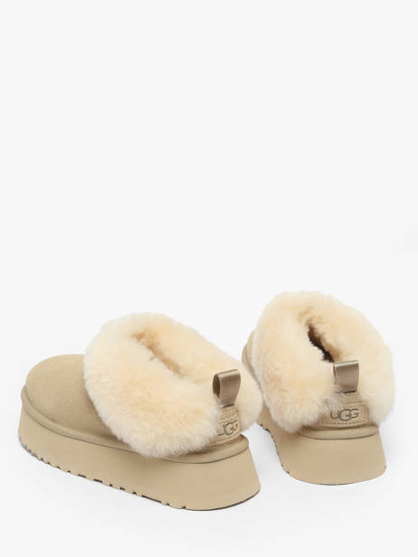 Bottines Plateforme En Cuir Ugg Beige women 1171393 vue secondaire 2
