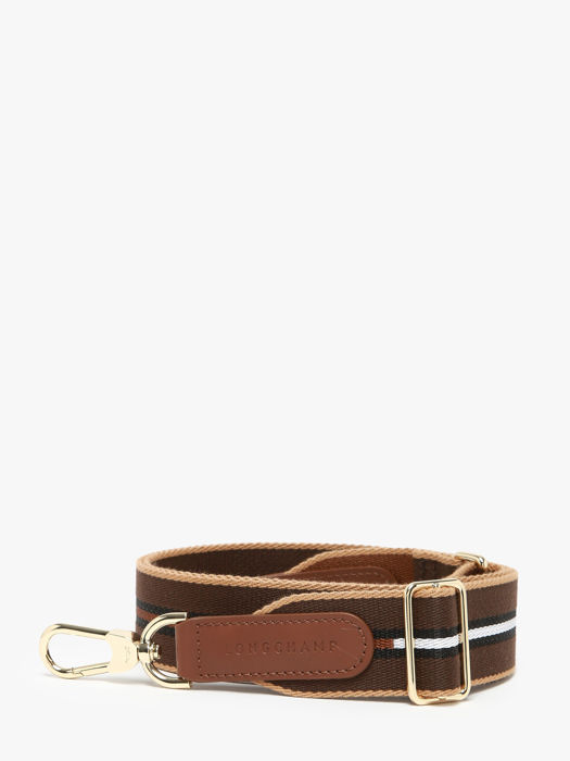 Longchamp Bandoulière graphique Bijoux Marron