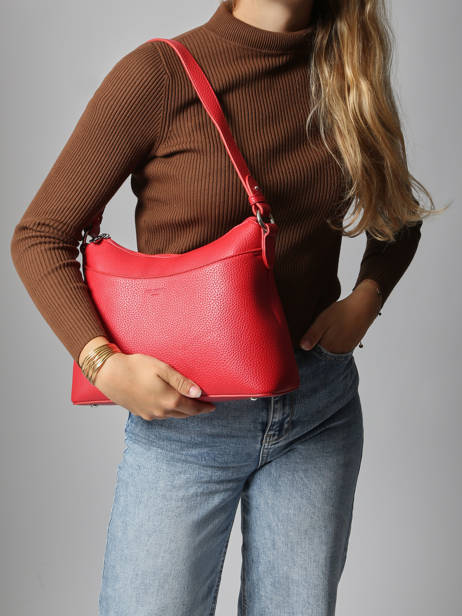 Sac Porté épaule Madrid Hexagona Rouge madrid 539842 vue secondaire 1