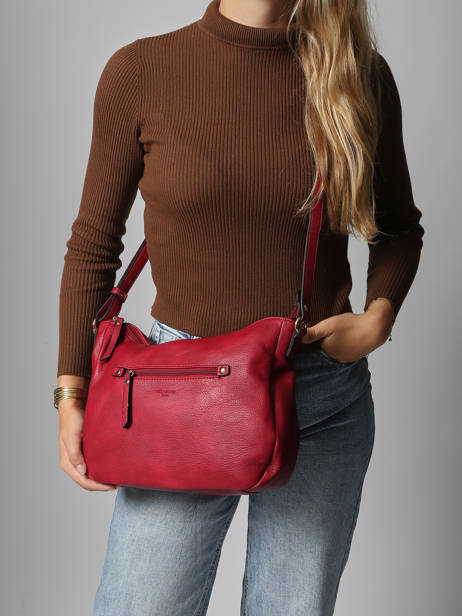 Sac Porté Main Toscane Hexagona Rouge toscane 579838 vue secondaire 1