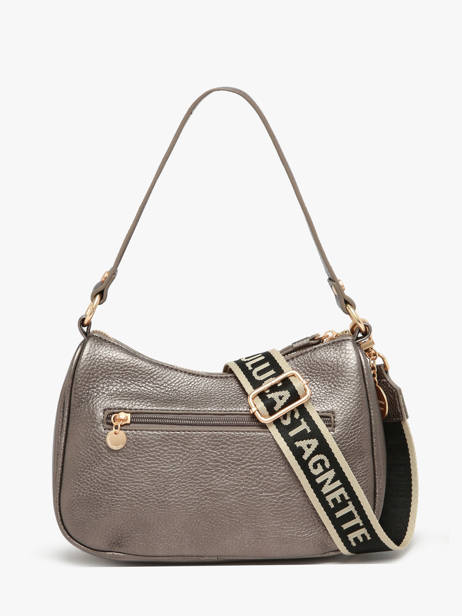 Sac Porté épaule Pocket Lulu castagnette Argent pocket ZAHYNA vue secondaire 4