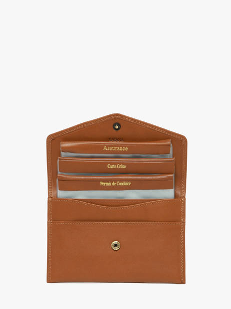 Porte-papiers Cuir Katana Marron marina 753104 vue secondaire 1