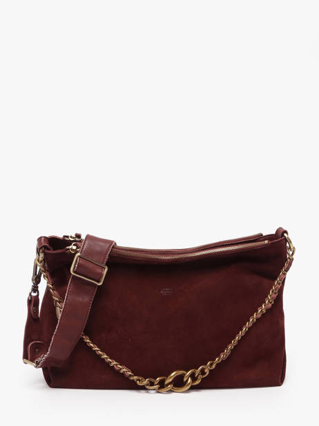 Sac Bandoulière Vintage Cuir Mila louise Beige vintage 3822VC