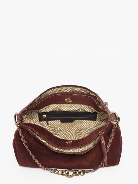 Sac Bandoulière Vintage Cuir Mila louise Beige vintage 3822VC vue secondaire 3