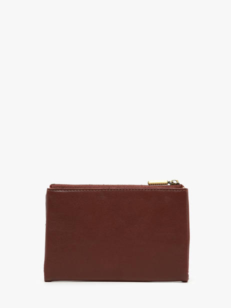 Portefeuille Cuir Mila louise Beige vintage 3760C vue secondaire 2