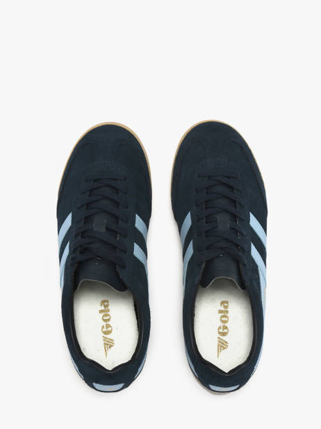 Sneakers Apollo En Cuir Gola Bleu women CLB777 vue secondaire 4