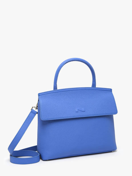 Sac Bandoulière Clarita Cuir Nathan baume Bleu nathan 18 vue secondaire 2
