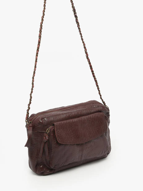 Sac Bandoulière Felizia Cuir Pieces Marron felizia 17087872 vue secondaire 1