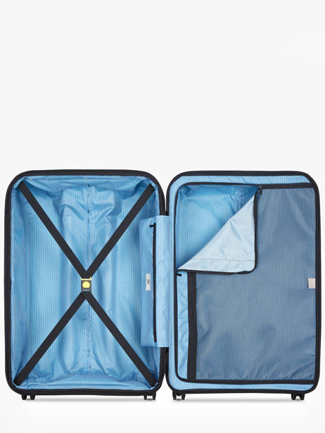 Valise Rigide Extensible Lutece Delsey Bleu lutece 3802821 vue secondaire 3