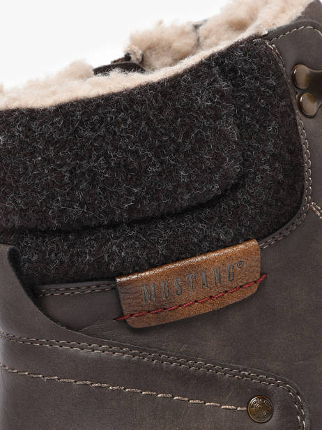 Bottines Mustang Marron men M0131002 vue secondaire 2
