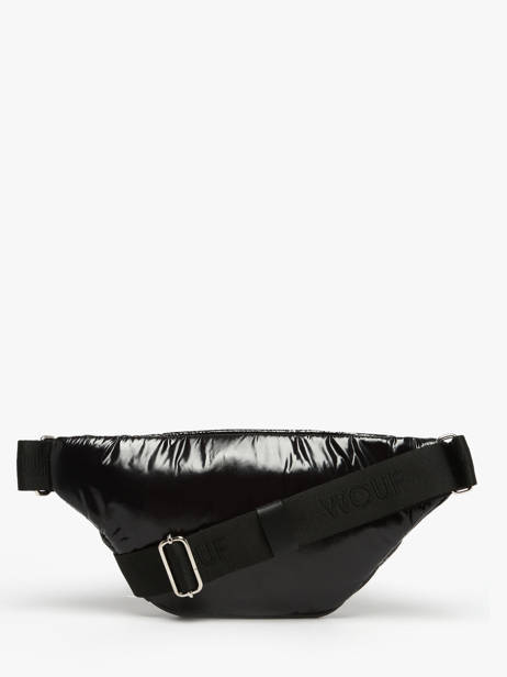 Sac Banane Wouf Noir glossy BW250023 vue secondaire 4