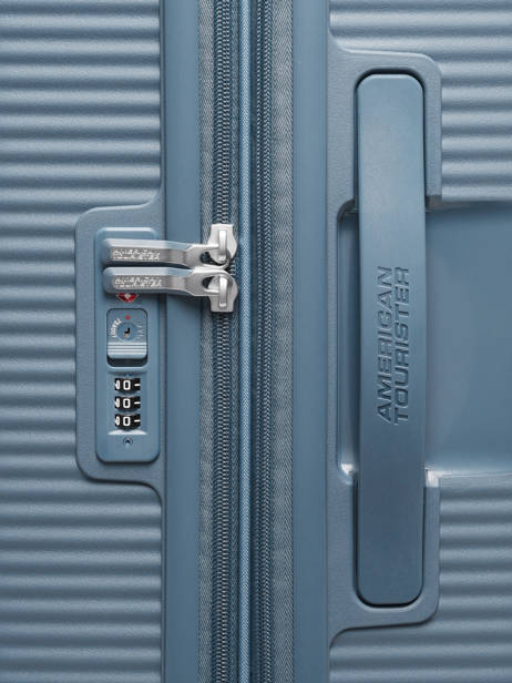 Valise Rigide S Soundbox American tourister Bleu soundbox 32G002 vue secondaire 2