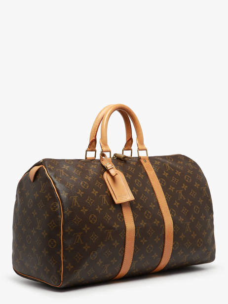 Sac De Voyage D'occasion Louis Vuitton Keepall 45 Monogrammé Brand connection Marron louis vuitton 87 vue secondaire 4