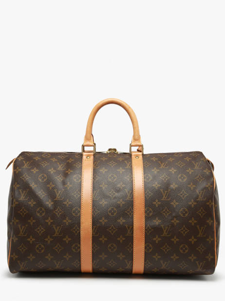 Sac De Voyage D'occasion Louis Vuitton Keepall 45 Monogrammé Brand connection Marron louis vuitton 87 vue secondaire 6
