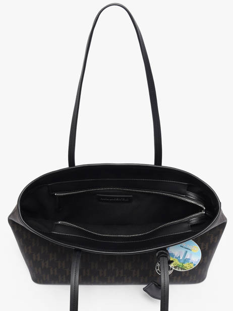 Sac Porté épaule K/ikon Mono Cuir Karl lagerfeld Marron k ikon B1W30020 vue secondaire 3