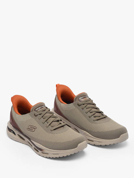 Sneakers Skechers Gris men 210994 vue secondaire 1