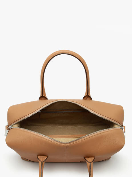 Sac Porté Main Senna Cuir Nathan baume Marron drive 2 vue secondaire 4