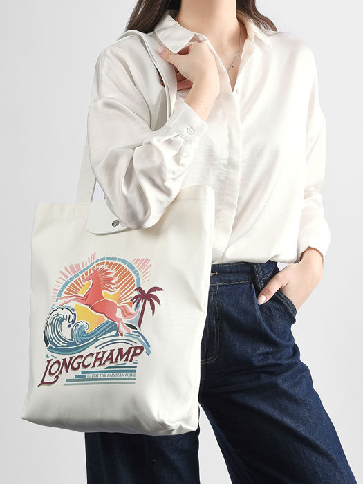 Longchamp Le pliage surf Besaces Blanc