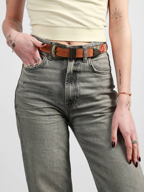 Ceinture Pieces Marron bellas 1716384I vue secondaire 1