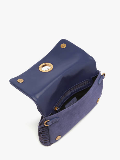 Sac Bandoulière Love Bag Soft Cuir Pinko Bleu love bag soft 6023A39A vue secondaire 4