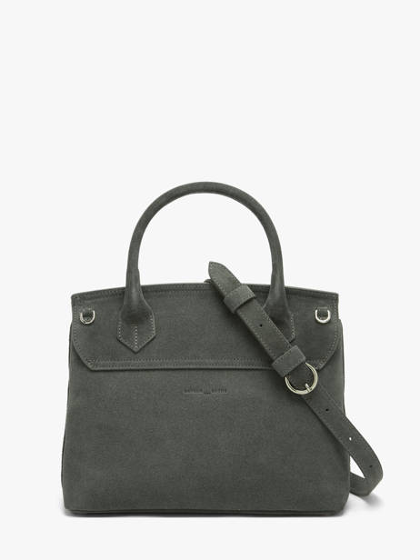 Sac Bandoulière Clarita Cuir Daim Nathan baume Vert nathan 18S vue secondaire 5