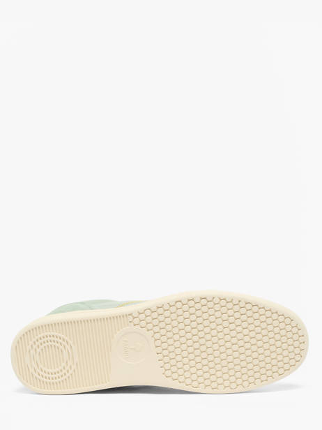 Sneakers En Cuir Faguo Vert men 26CG9202 vue secondaire 4