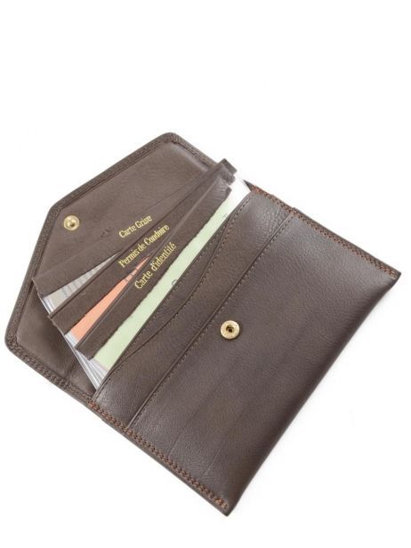 Porte-papiers Cuir Katana Marron marina 753104 vue secondaire 3