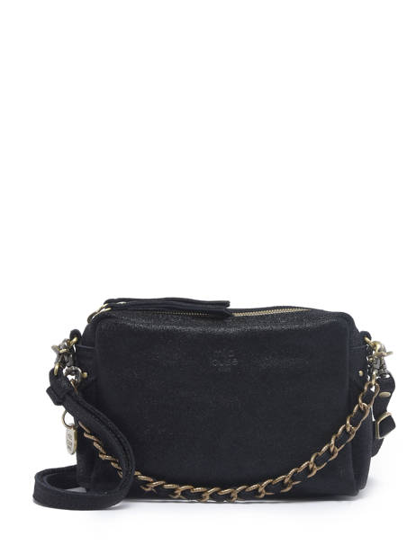 Sac Mama Xs Cuir Mila louise Noir vintage 23673XSX