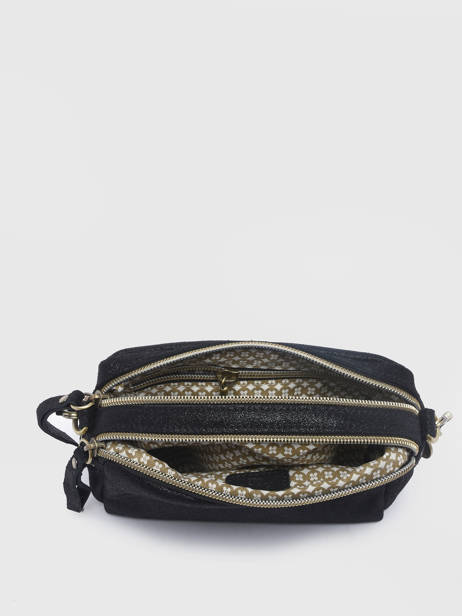Sac Mama Xs Cuir Mila louise Noir vintage 23673XSX vue secondaire 3